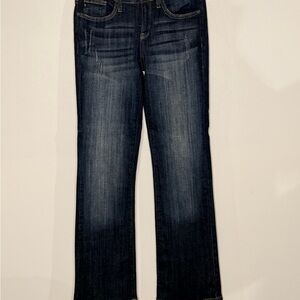 Judy Blue Dark Wash Straight Boot Cut Jeans